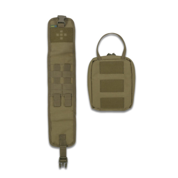 Подсумок-аптечка (быстрый сброс) Kiborg GU Cordura Coyote