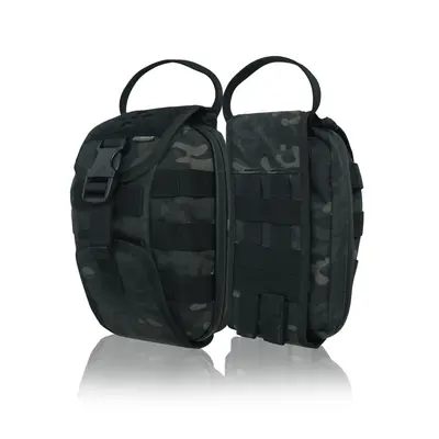 Підсумок-аптечка (швидкий скид) Kiborg GU Cordura Black Multicam