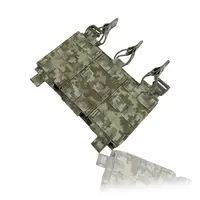 Зʼємна передня панель до плитоноски з підсумками під 3 магазини піксель