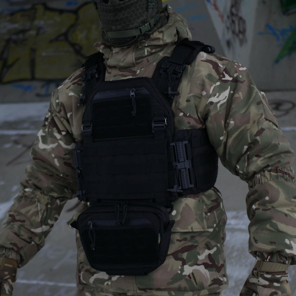 Сумка-напашник M Kiborg GU Cordura Black