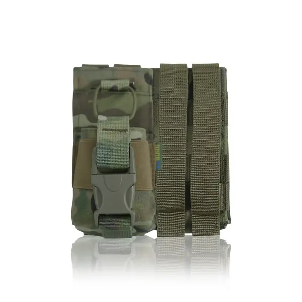 Тактический подсумок под рацию KIBORG GU Single Mag Pouch Мультикам