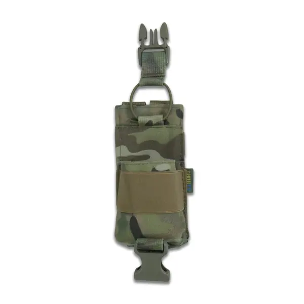 Тактический подсумок под рацию KIBORG GU Single Mag Pouch Мультикам