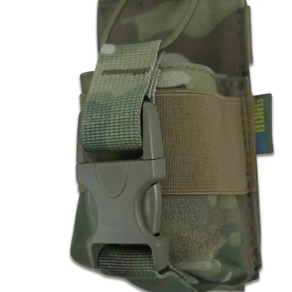Тактический подсумок под рацию KIBORG GU Single Mag Pouch Мультикам