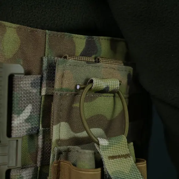 Тактический подсумок под рацию KIBORG GU Single Mag Pouch Мультикам