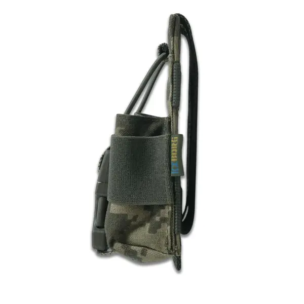 Тактичний підсумок під рацію KIBORG GU Single Mag Pouch Піксель