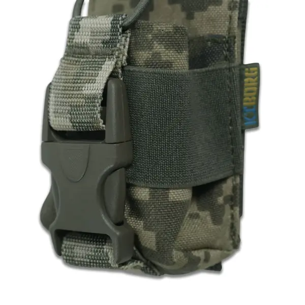 Тактичний підсумок під рацію KIBORG GU Single Mag Pouch Піксель