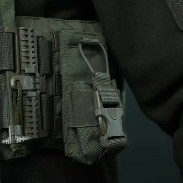 Тактический подсумок под рацию KIBORG GU Single Mag Pouch Хаки
