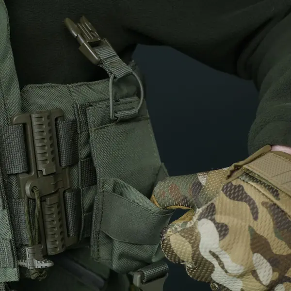 Тактический подсумок под рацию KIBORG GU Single Mag Pouch Хаки