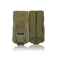 Тактический подсумок под рацию KIBORG GU Single Mag Pouch Койот