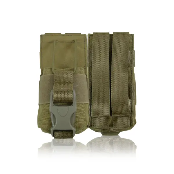 Тактический подсумок под рацию KIBORG GU Single Mag Pouch Койот