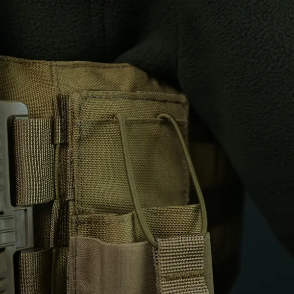 Тактический подсумок под рацию KIBORG GU Single Mag Pouch Койот