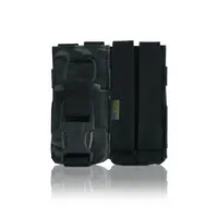 Тактичний підсумок під рацію KIBORG GU Single Mag Pouch Чорний Мультикам