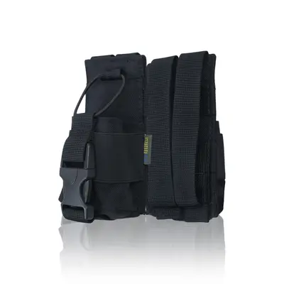 Тактичний підсумок під рацію KIBORG GU Single Mag Pouch Чорний