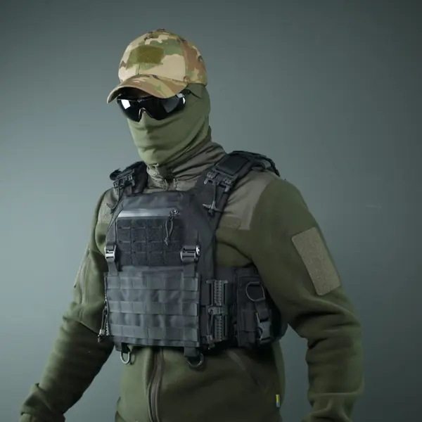 Тактический подсумок под рацию KIBORG GU Single Mag Pouch Черный