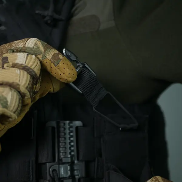 Тактический подсумок под рацию KIBORG GU Single Mag Pouch Черный
