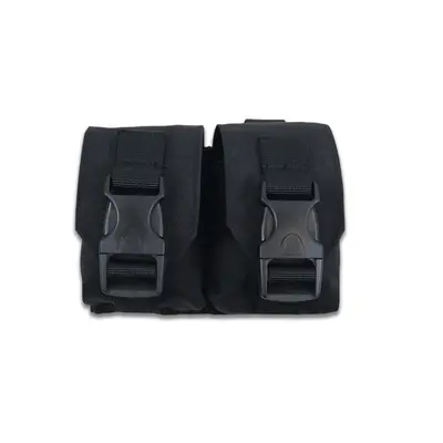 Тактический подсумок под 2 гранаты Kiborg Black