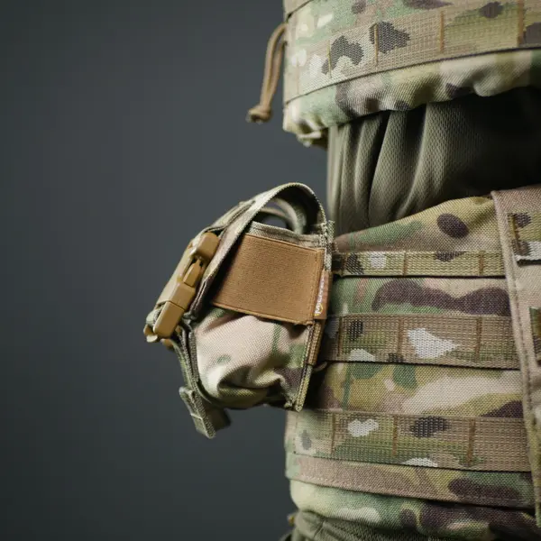 Тактичний підсумок під 2 гранати Militex Cordura original USA Multicam