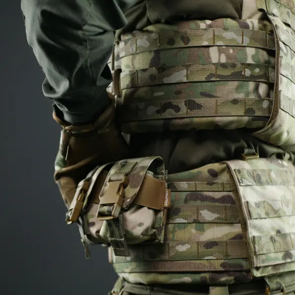 Тактичний підсумок під 2 гранати Militex Cordura original USA Multicam