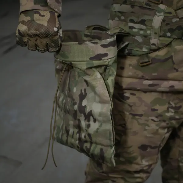 Тактичний підсумок під скидання рулонний 35х25 Militex Cordura original USA Multicam