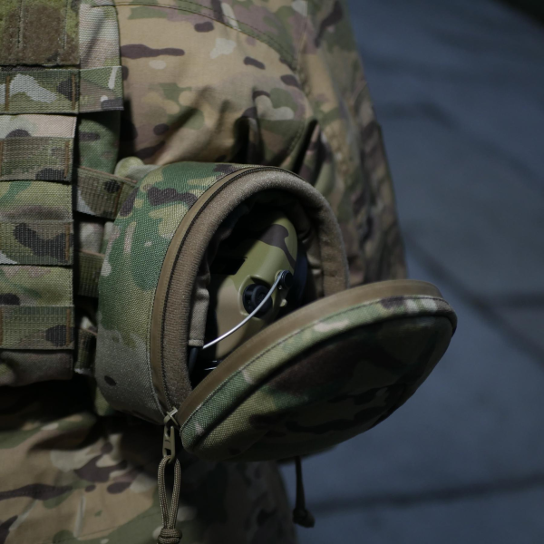 Підсумок під навушники Sound Guard Militex Cordura original USA Multicam M