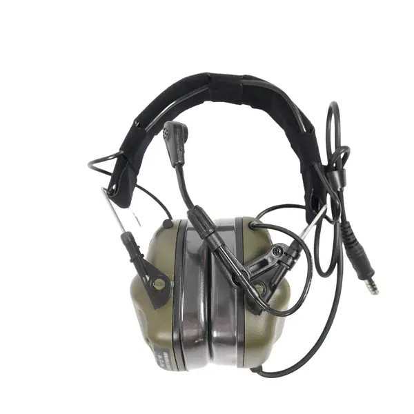 Тактические наушники EARMOR M32 с универсальным креплением Олива