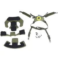 Подвесная система + подушки для шлема Team Wendy Cam Fit(R) GEN.2 Хаки