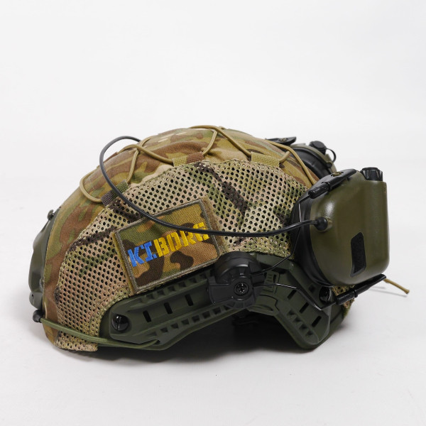 Тактичні навушники EARMOR M31Н з кріпленням Олива