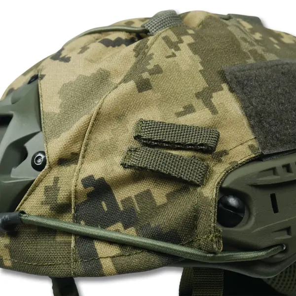 Кавер на шлем Kiborg FAST-1 cordura pixel MM-14.