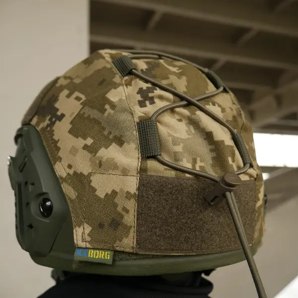 Кавер на шлем Kiborg FAST-1 cordura pixel MM-14.
