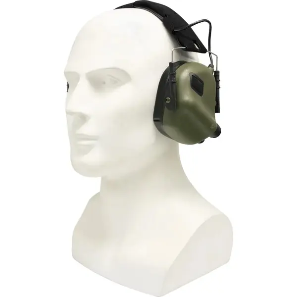 Тактические наушники EARMOR M31 Olive с универсальным креплением