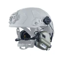 Тактичні навушники EARMOR M32Н Olive з кріпленням