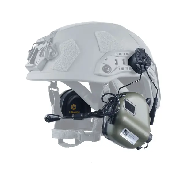 Тактические наушники EARMOR M32Н Olive с креплением