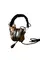 Тактические наушники EARMOR M32 с универсальным креплением Койот