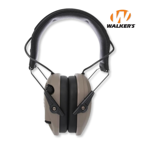 Активные наушники Walker's Razor Slim Original, FDE (Песочный)