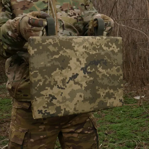 Каремат-сидушка Kiborg 20mm Cordura Pixel під броню