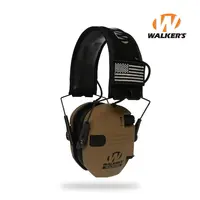 Walker’s Razor Slim Patriot Original active earphones with patches, Brown Walker’s Razor Slim Patriot Original active earphones with patches, Brown