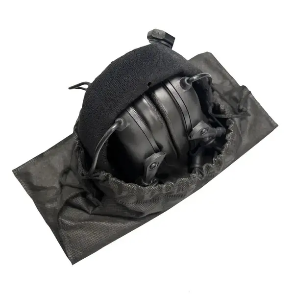 Тактические наушники EARMOR M31 Black с универсальным креплением