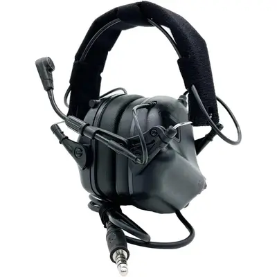Тактические наушники EARMOR M32 с универсальным креплением Черный
