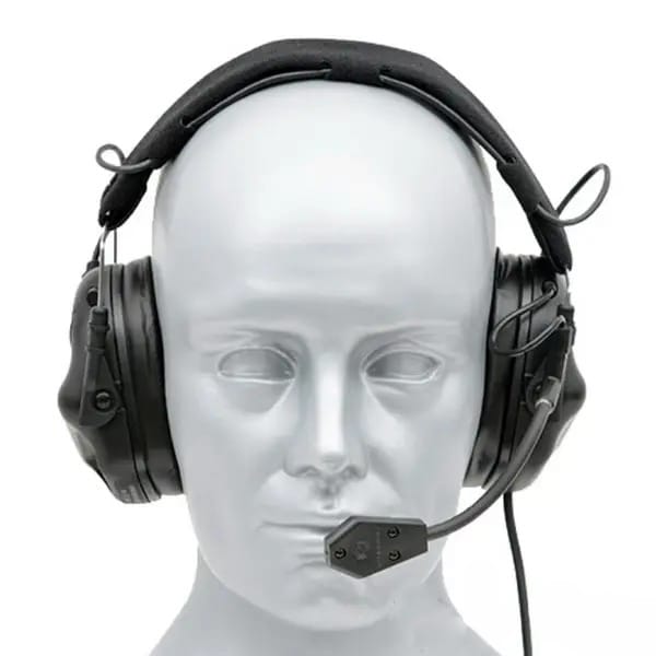 Тактические наушники EARMOR M32 с универсальным креплением Черный