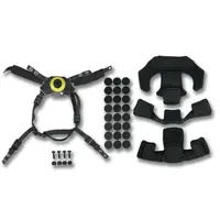 Подвесная система + подушки для шлема Team Wendy Cam Fit(R) GEN.2 Черный