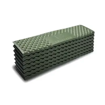 Кемпинговый двухслойный каремат (ковер) олива 199х60х1.8 см Base Camp Hunter