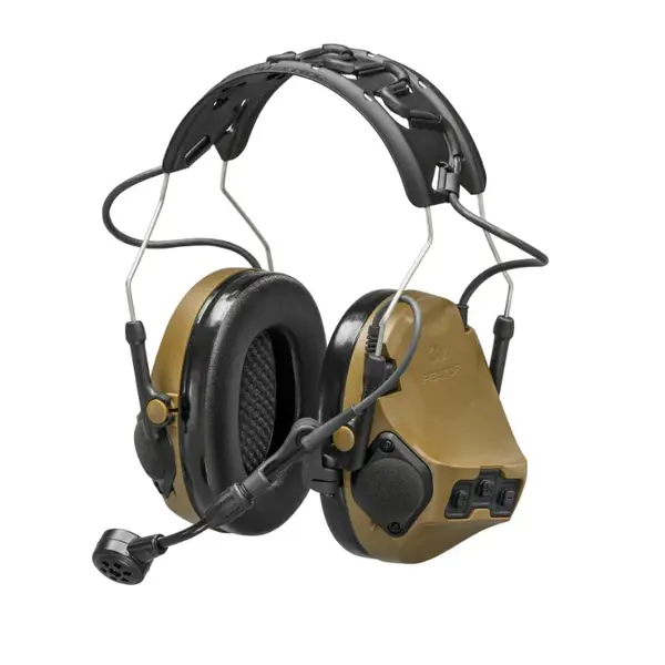Навушники активні 3M MT14H41A-300EU CY PELTOR™ ComTac VII, coyote brown, вертикальні