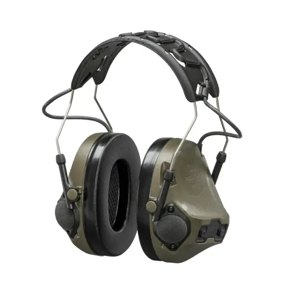 Навушники активні 3M MT14H418A-02 GN PELTOR™ ComTac™ VIII (без аудіовиходу та мікрофону), зелені