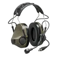 Наушники активные 3M MT14H418A-38 GN PELTOR™ ComTac™ VIII, зеленые, 4-контакт (выход PELTOR)