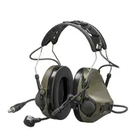 Наушники активные 3M MT14H418A-38 GN PELTOR™ ComTac™ VIII, зеленые, 4-контакт (выход PELTOR)