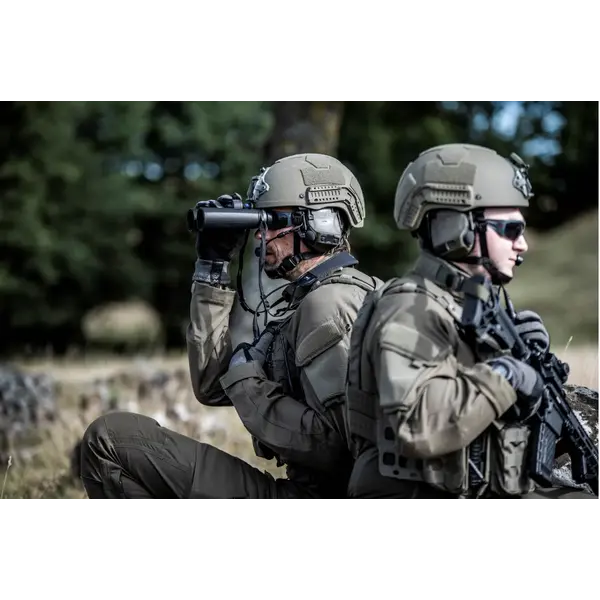 Навушники активні 3M MT14H418A-38 GN PELTOR™ ComTac™ VIII, зелені, 4-контакт (вихід PELTOR)