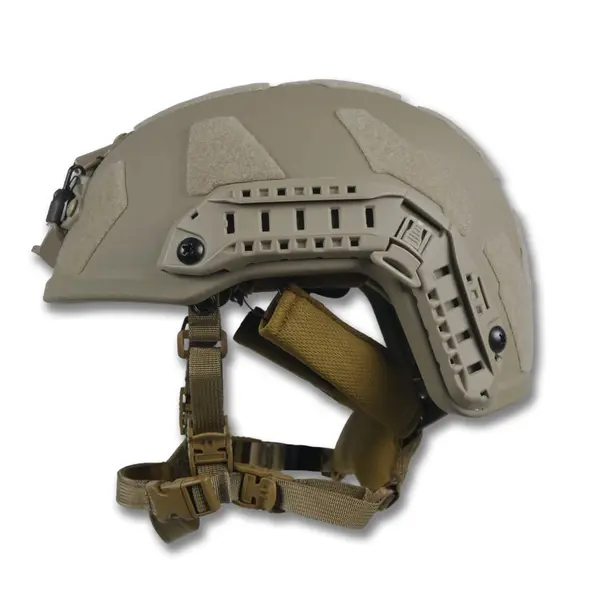 Балістичний шолом покращений FAST PE GEN III AGGRESSIVE Coyote M, L
