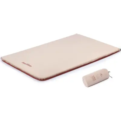 Двомісний самонадувний килим(200х132х6см) Naturehike NH21FCD11 Beige