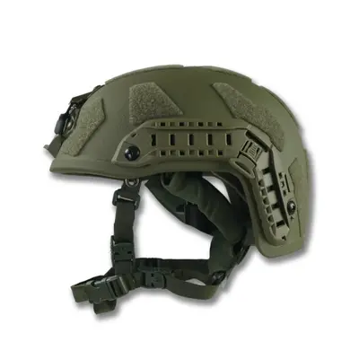 Балістичний шолом покращений FAST PE GEN III AGGRESSIVE Olive M, L