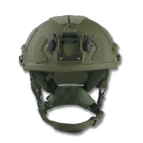 Балістичний шолом покращений FAST PE GEN III AGGRESSIVE Olive M, L